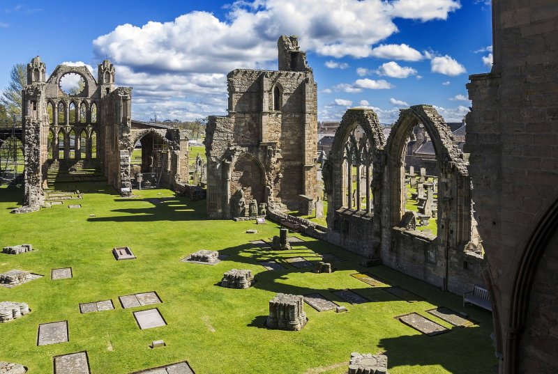 Ruins of Elgin Cathedral by Guillen Perez