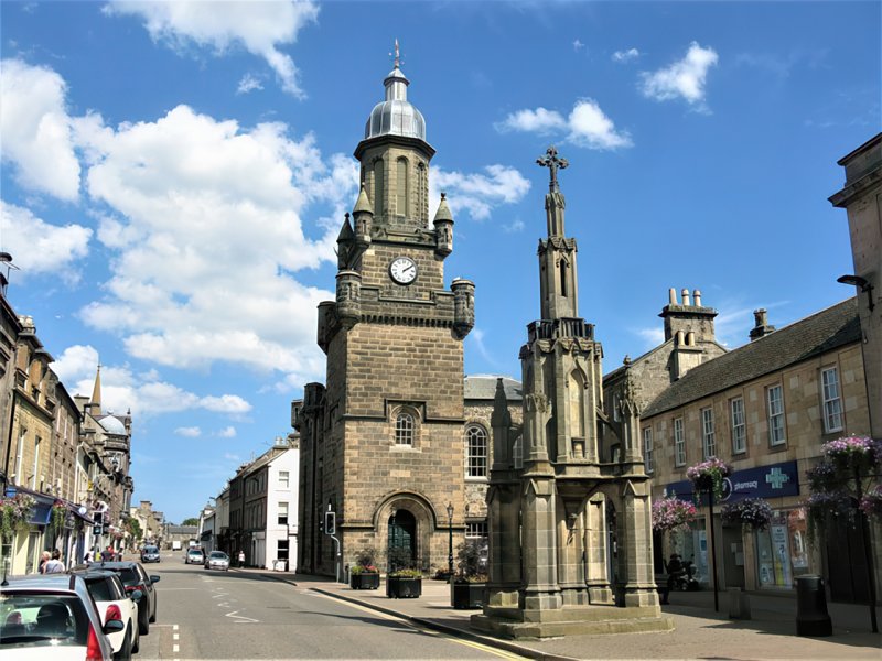 High Street, Forres by G Laird