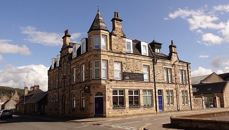 Station Hotel, Rothes by Anne Burgess