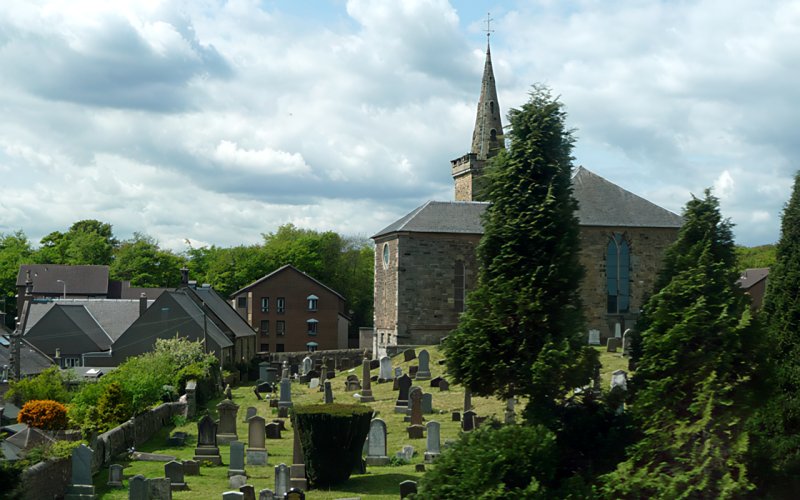 Abbotshall Church by John Allan