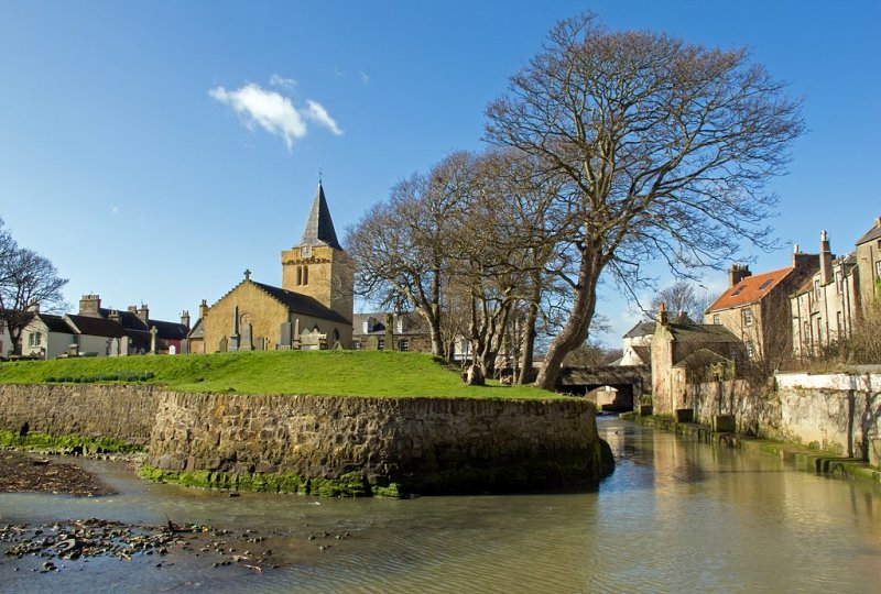 Anstruther Wester and Dreel Burn by Greg Fitchett
