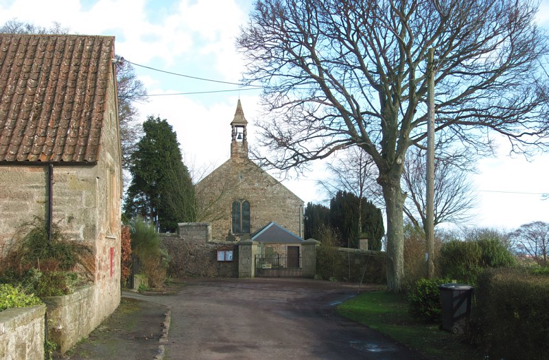 Carnbee Church by Richard Webb