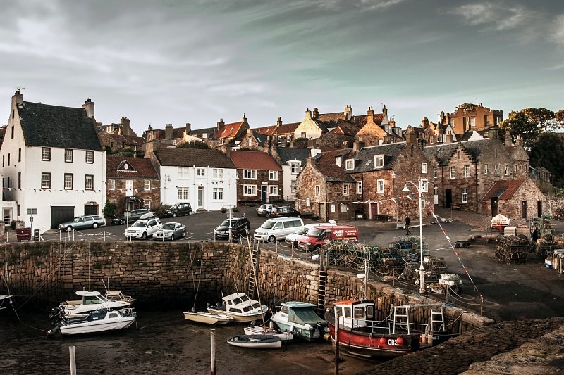 Crail Harbour by Jeremy Atkinson