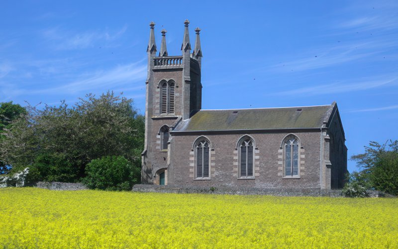 Creich Church, Luthrie by James Denham