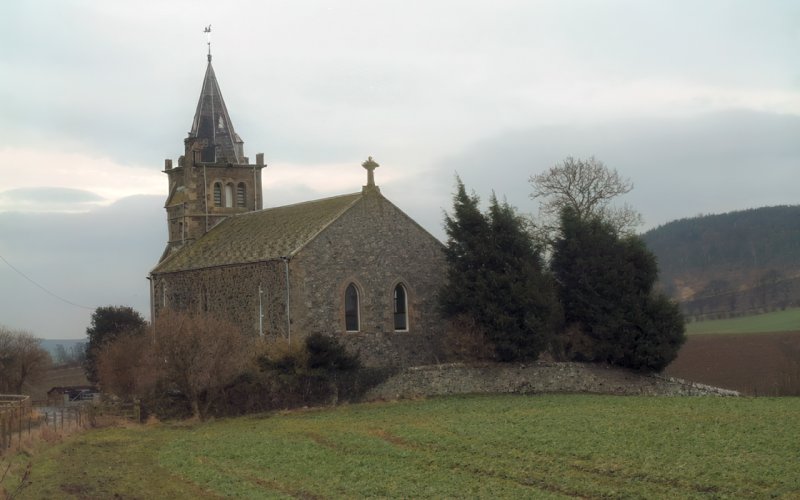 Dunbog Church, Fife by James Allan