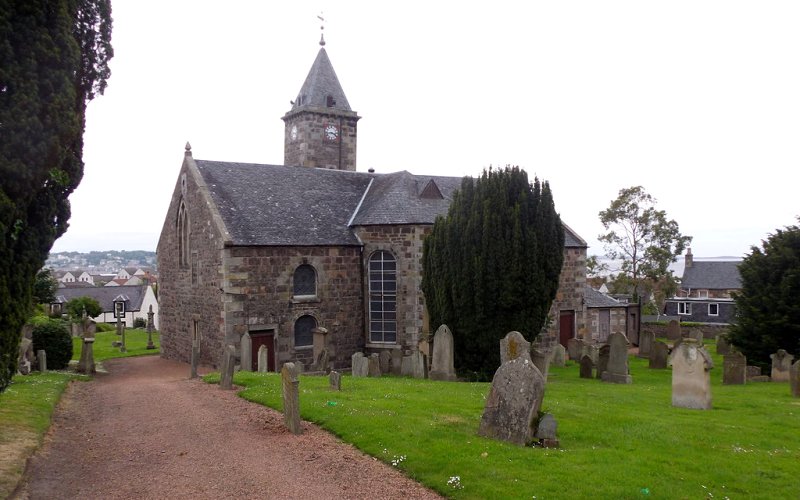 Auld Kirk, Ferryport on Craig by Stanley Howe