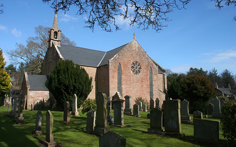 Arbirlot Parish Kirk by Anne Burgess