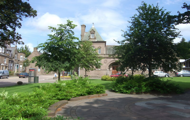St Ninian's Square, Brechin by Stanley Howe