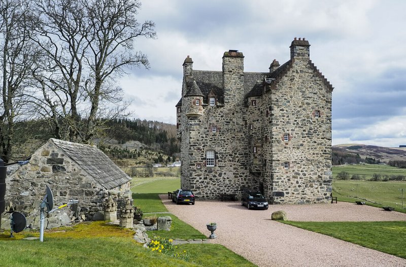 Forter Castle, Glen Isla by Trevor Littlewood