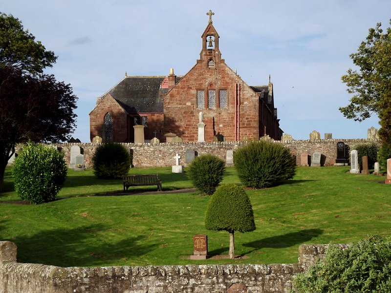 Inverkeilor Kirk by Colin Smith