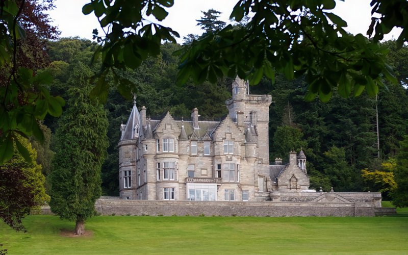 Kinnettles House, near Kirkton by Alan Morrison
