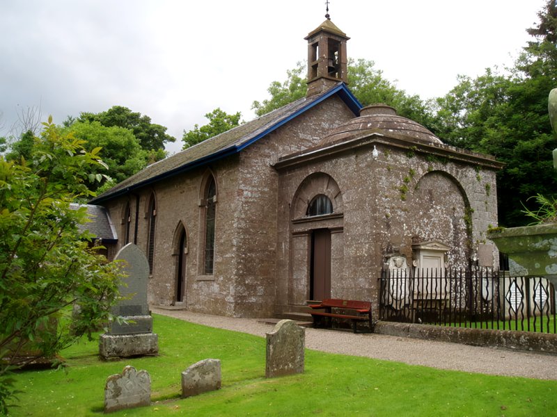 Lundie Parish Kirk by Douglas Nelson