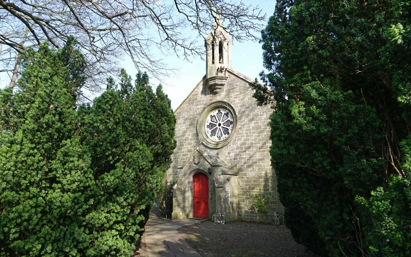 Murroes Church by Mary Rodgers