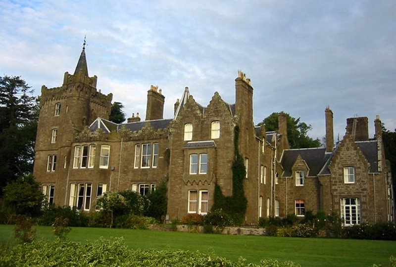 Finavon Castle by Donald Thomas