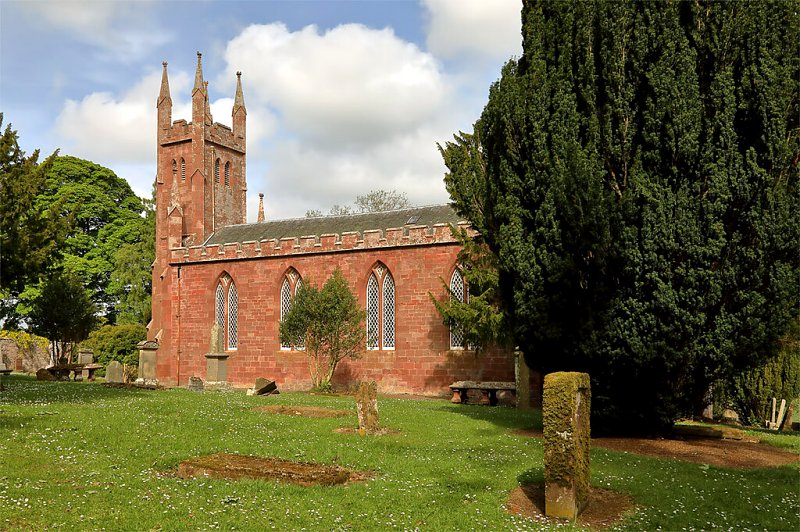Whittingehame Church by Walter Baxter