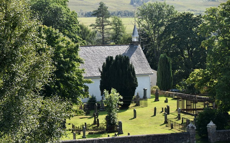 Kilmonivaig Church by N Chadwick