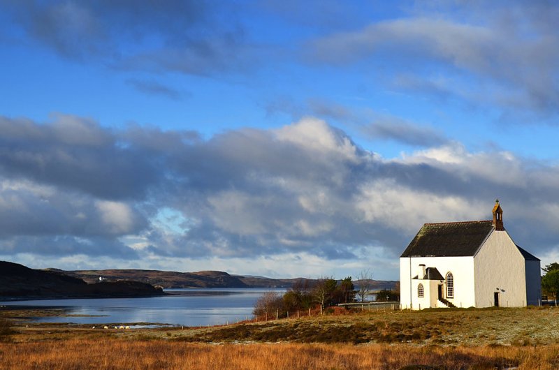 Snizort Parish Church by John Allan