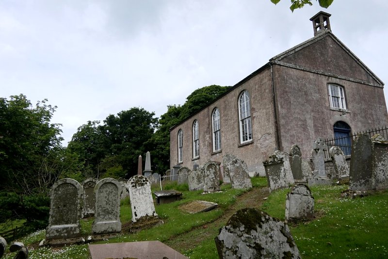 Benholm Church by Mary Rodgers