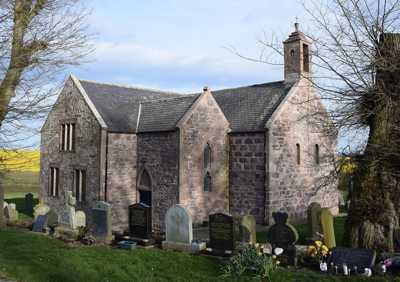 Kinneff Kirk by Bill Harrison