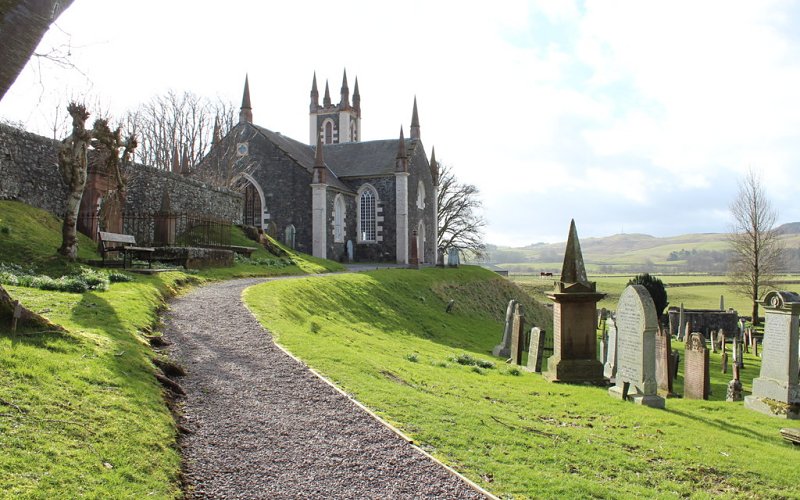 Dalry Parish Church by Billy McCrorie