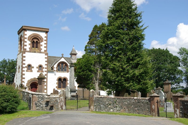 Irongray Parish Church by Leslie Barrie