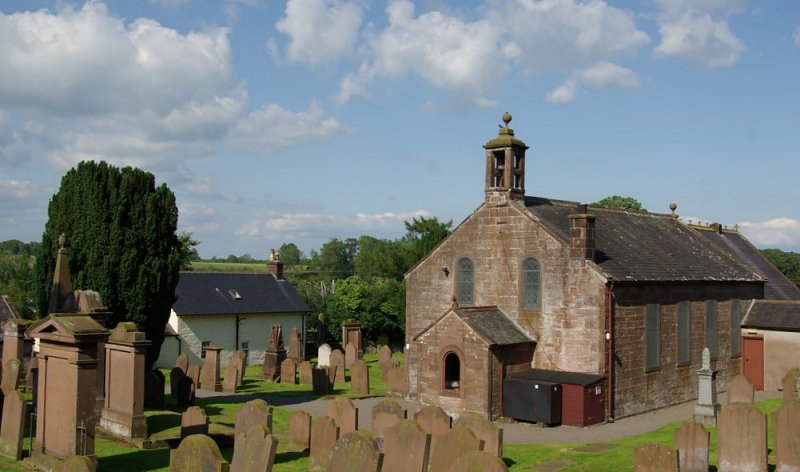 Terregles Parish Church by Leslie Barrie