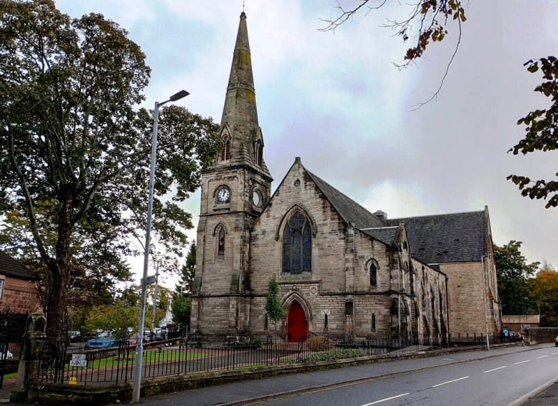 Uddingston Old Parish Church by Jim Smillie