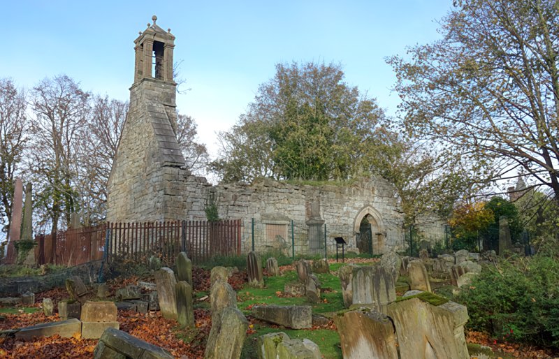 Old Parish Kirk of Cambusnethan by Anne Burgess