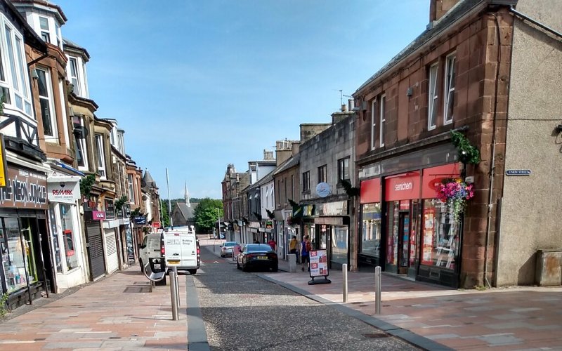 High Street, Carluke by Jim Smillie