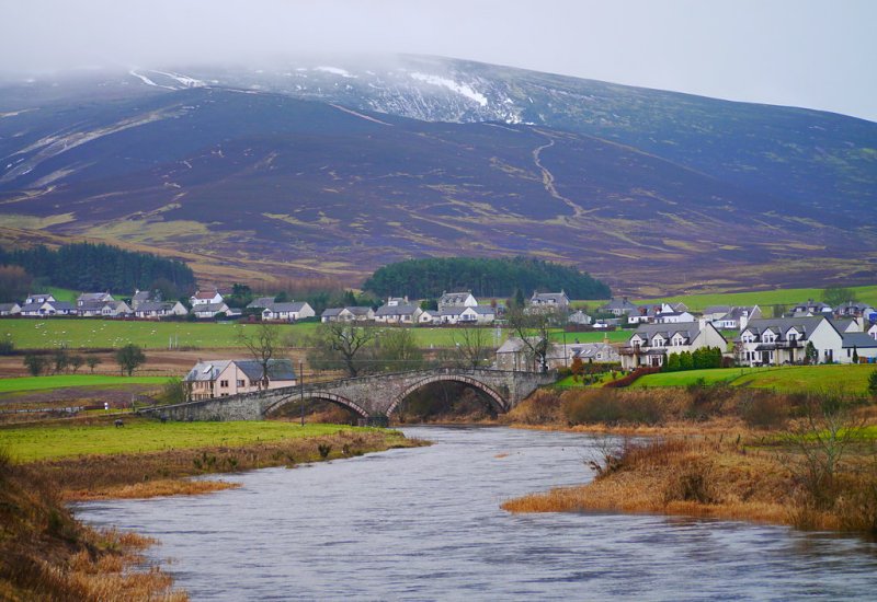 The Clyde at Thankerton Bridge by James Towill
