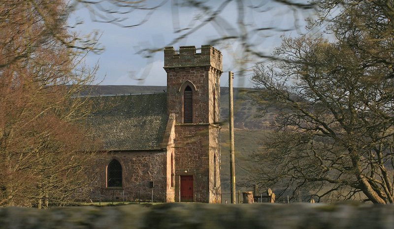 Dunsyre Church by Nicky Wilkes