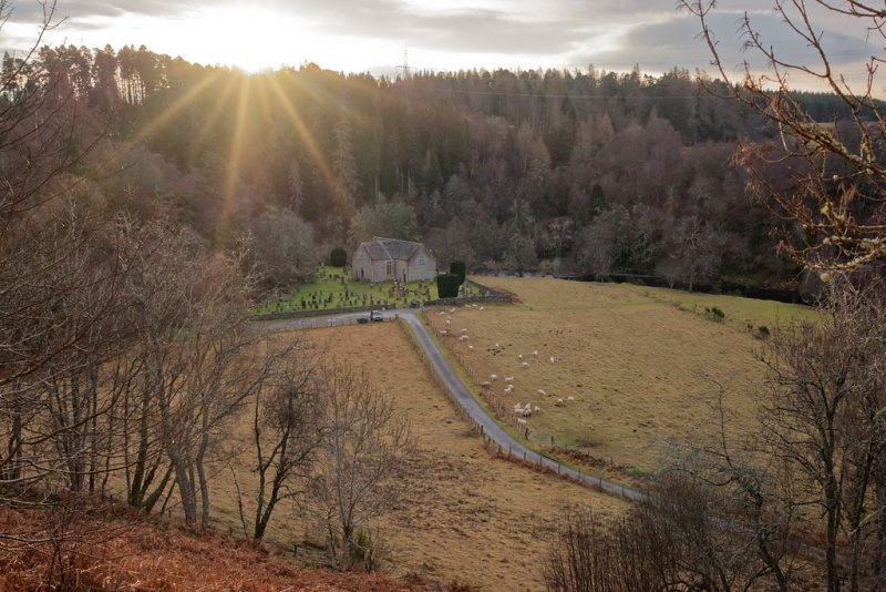 Ardclach Old Parish Church by Julian Paren