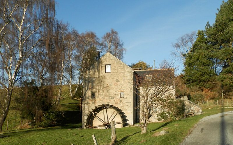 Old mill at Millhill, Boath by Douglas Nelson