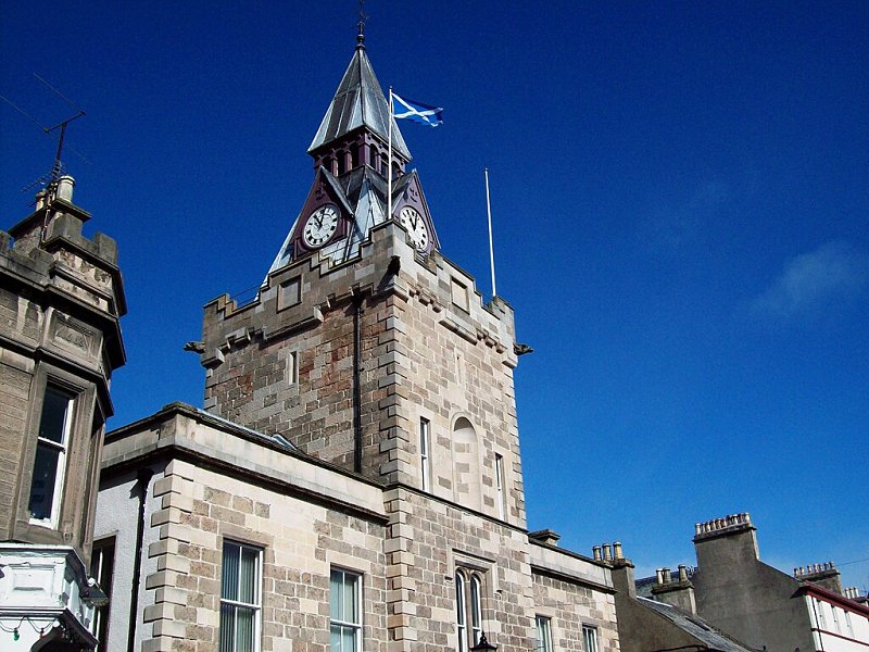 Nairn Town Hall by Scott Barclay