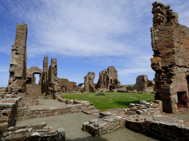 Earl's Palace, Birsay by Sandy Gerrard