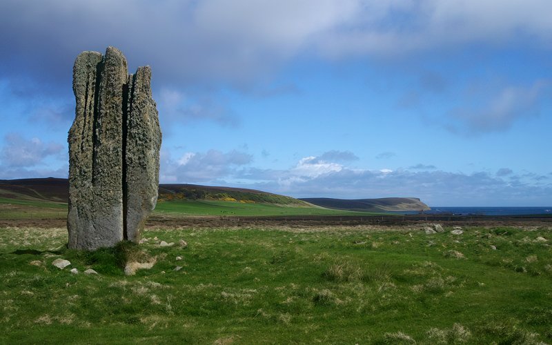 Stone of Setter, Eday by Lis Burke