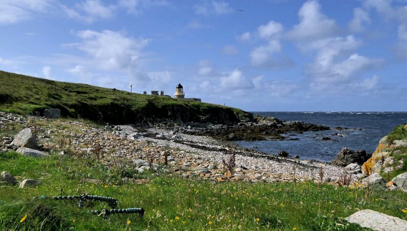 Hoy Low Lighthouse, Graemsay by Clair Pegrum