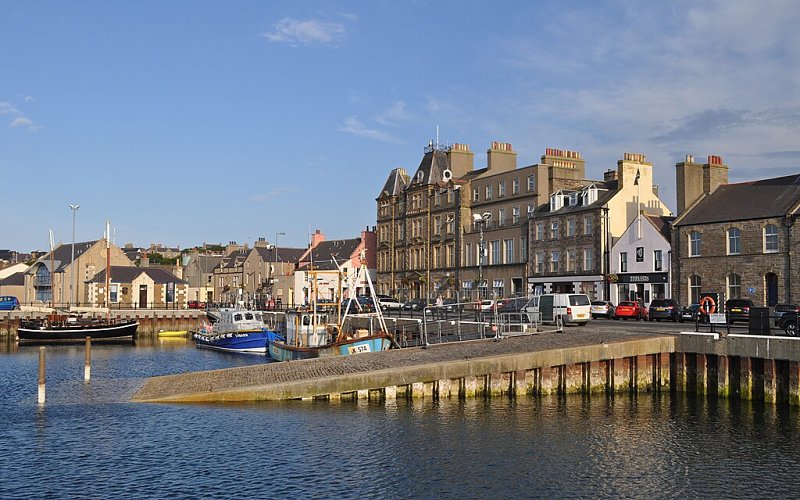 Kirkwall Harbour, Kirkwall, Orkney Islands by Stevekeiretsu