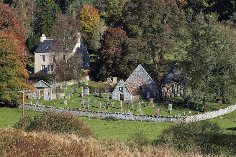 Newlands Old parish Church by Walter Baxter