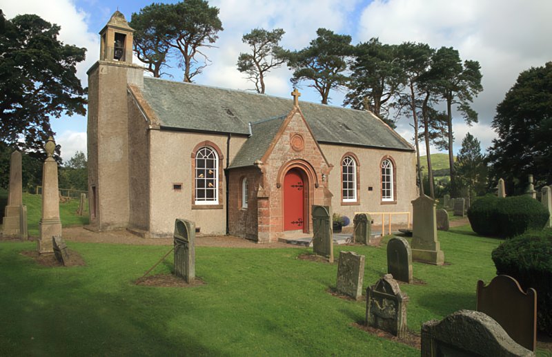 Skirling parish Church by Walter Baxter