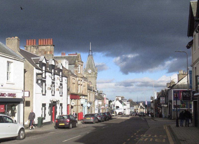 High Street, Auchterarder by Richard Webb