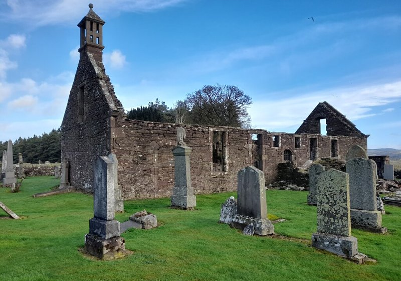 Auld Kirk, Blackford by David Bremner