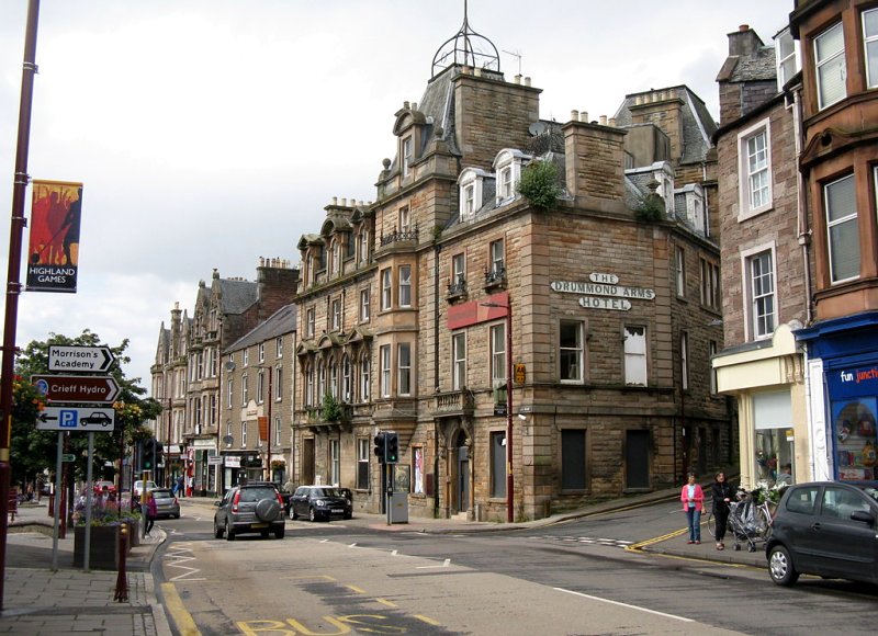 High Street, Crieff by M J Richardson