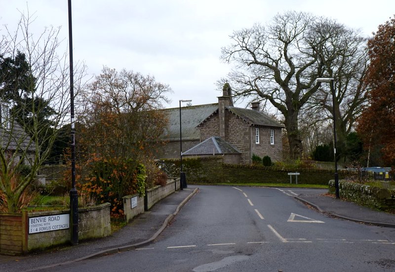 St Marnock's Church of Fowlis Easter by James Allan