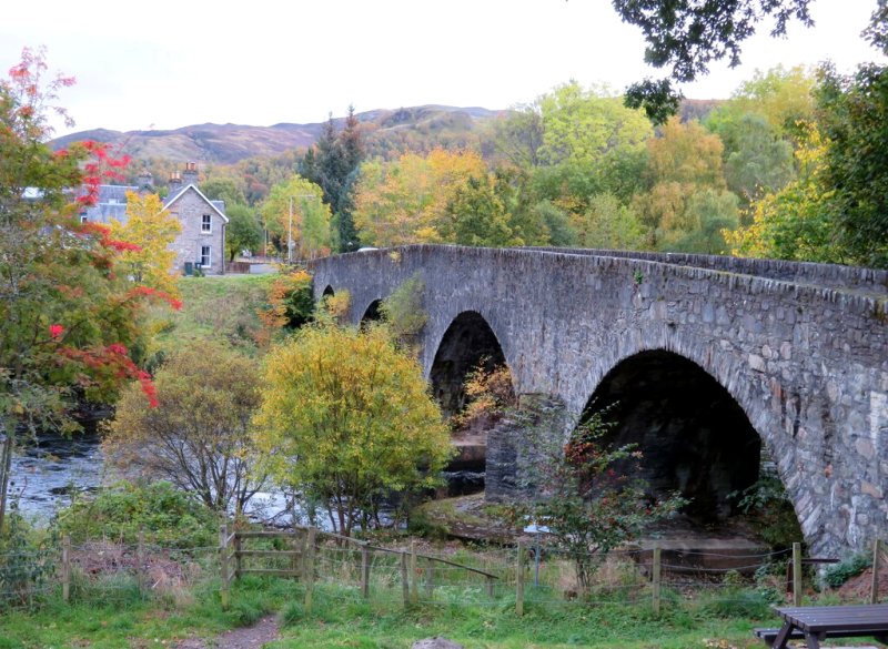 Kinloch Rannoch Bridge by Gordon Hatton