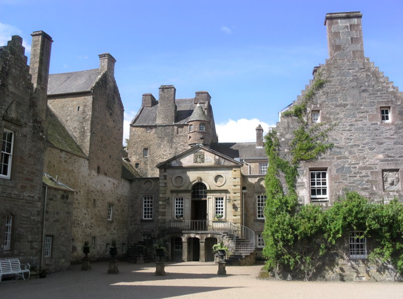 Murthly Castle by Russel Wills