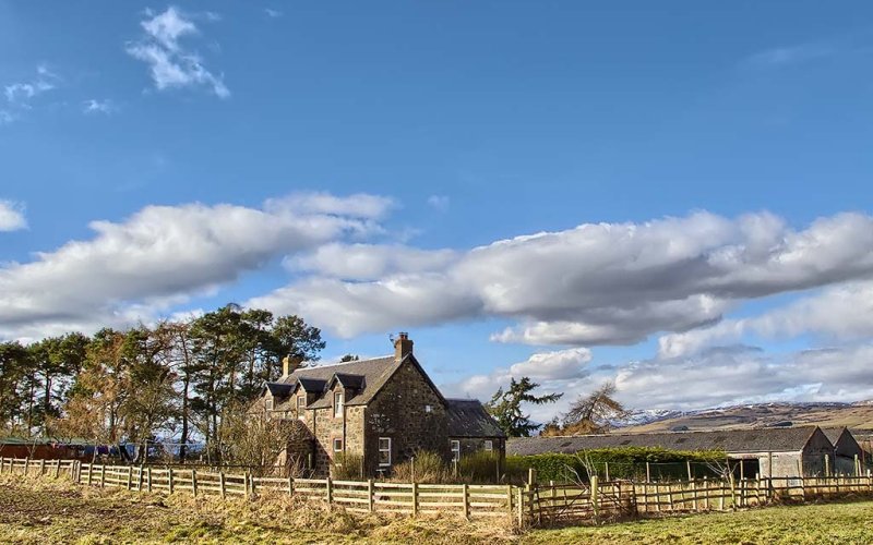 North Ardbenny Farmhouse, Madderty by Martin Ragg