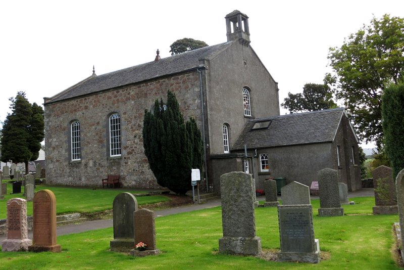 Pool of Muckhart Parish Church by Peter Wood