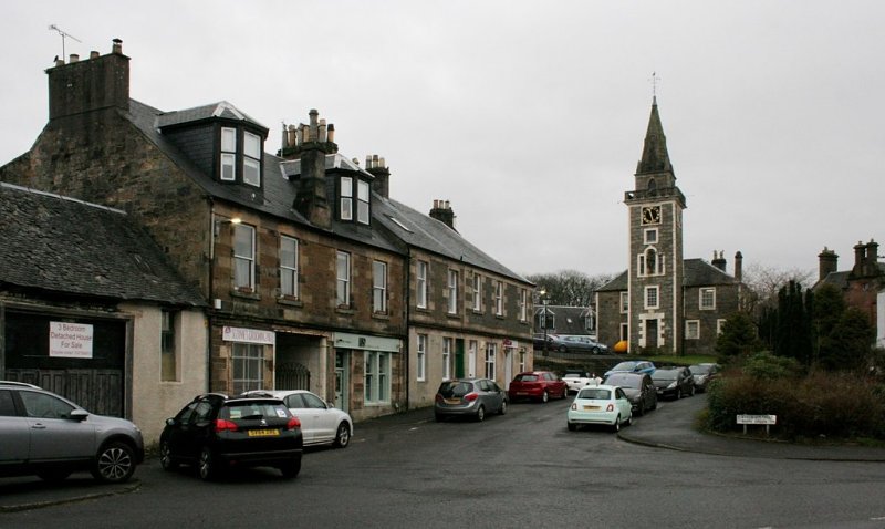 Steeple Street, Kilbarchan by Richard Sutcliffe