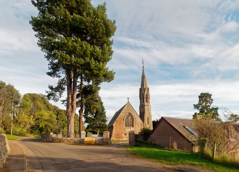 Avoch Parish Church by Valenta